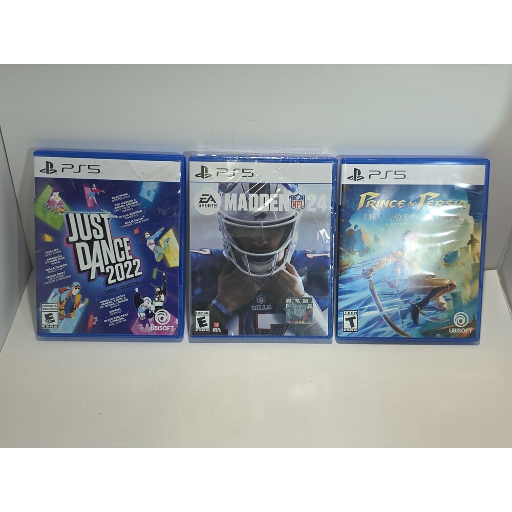 Sony Playstation 5  Lot of 3 Games - Great Disks